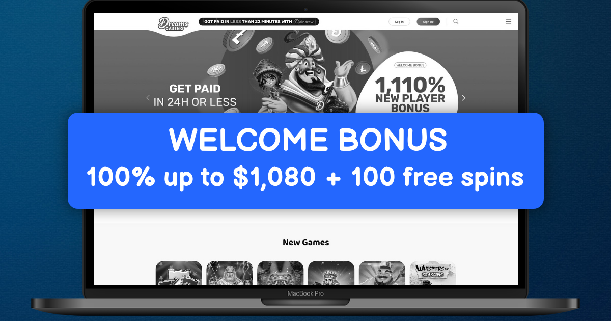 Dreams Casino banner